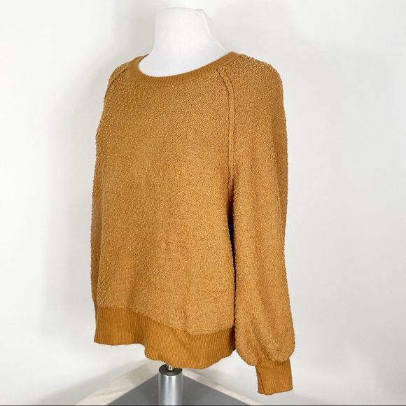 Altar’d State Nubby Knit Bubble Sleeve Sweater - Picture 5 of 9